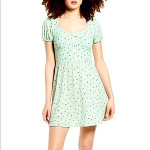 BP. Sweetheart Floral Minidress